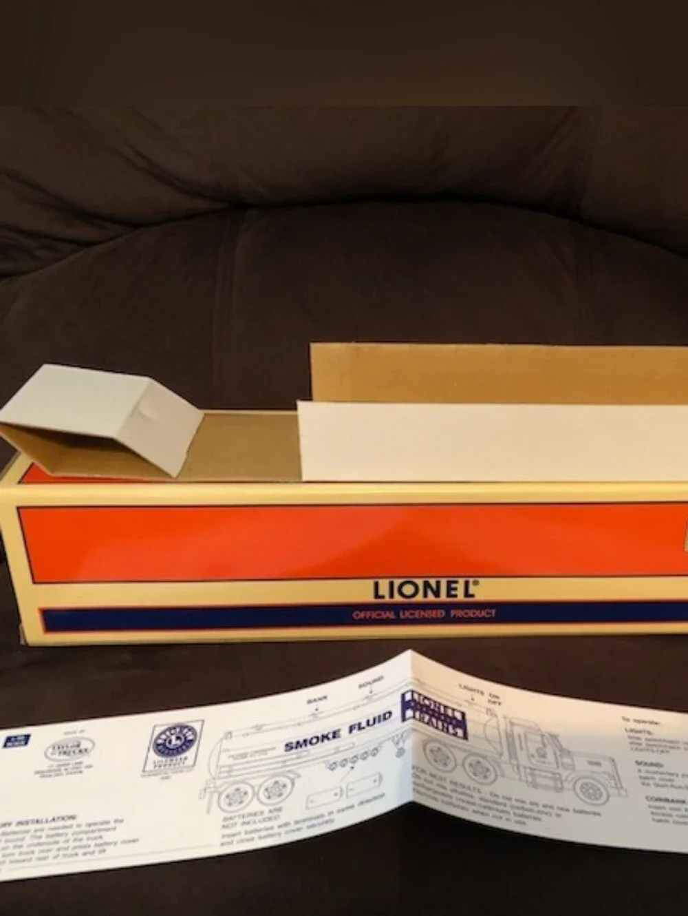 Lionel Smoke Fluid Tanker Truck Toy - New